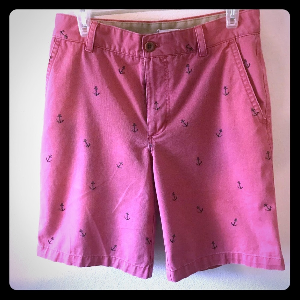 Men izod saltwater pink shorts